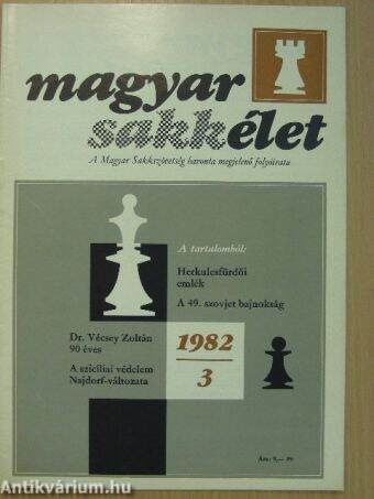 Magyar Sakkélet 1982/3.