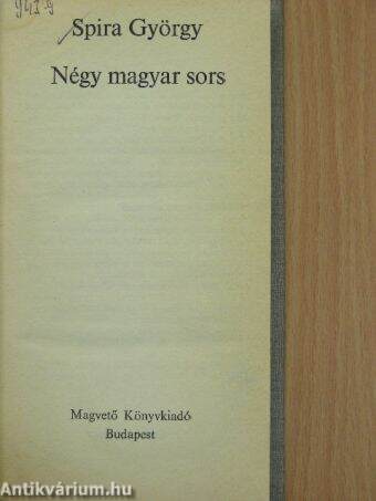 Négy magyar sors