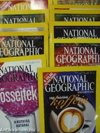 National Geographic Magyarország 2005. (nem teljes évfolyam)