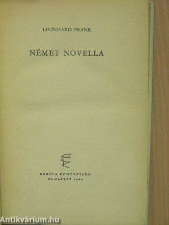 Német novella