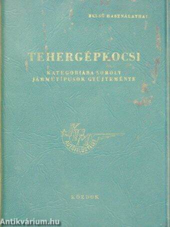 Tehergépkocsi kategóriába sorolt járműtípusok gyűjteménye