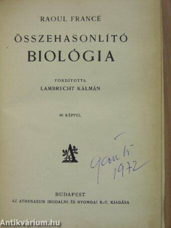 Összehasonlító biológia/Élet a termőföldben. Kerti séták