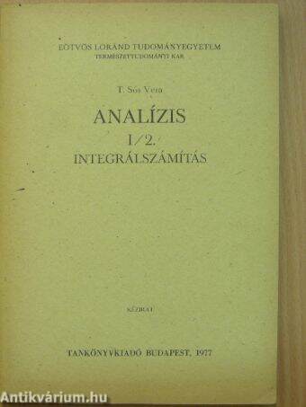 Analízis I/2.