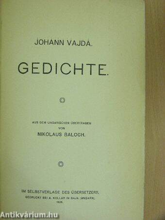 Gedichte