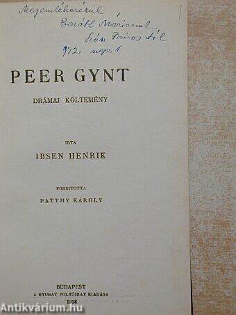 Peer Gynt