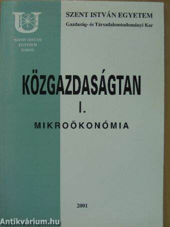 Közgazdaságtan I.