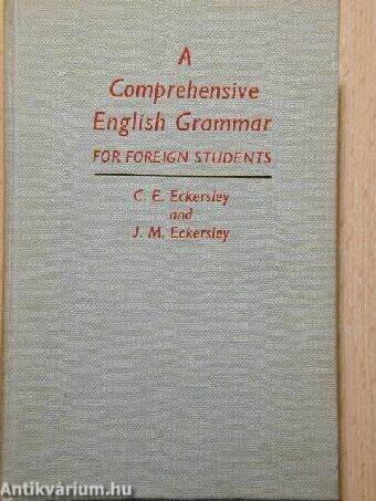 A Comprehensive English Grammar