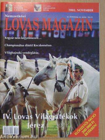 Nemzetközi Lovas Magazin 2002. november