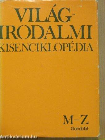 Világirodalmi Kisenciklopédia II. (töredék)