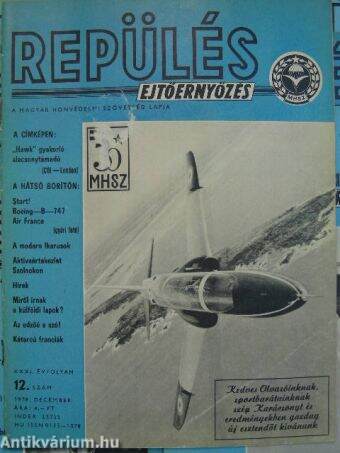 Repülés-ejtőernyőzés 1978. január-december