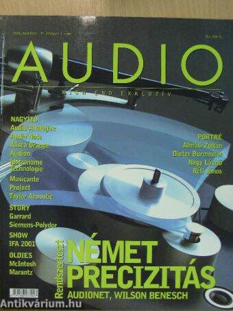 Audio 2001. november