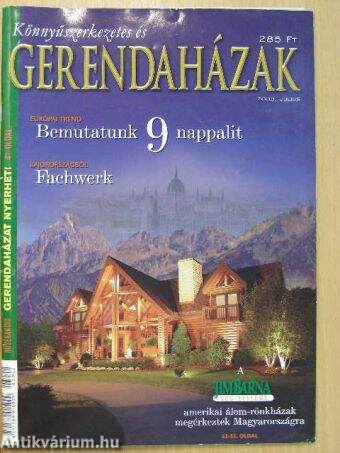 Könnyűszerkezetes és gerendaházak 2003. július