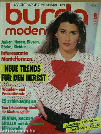 Burda Moden August 1987