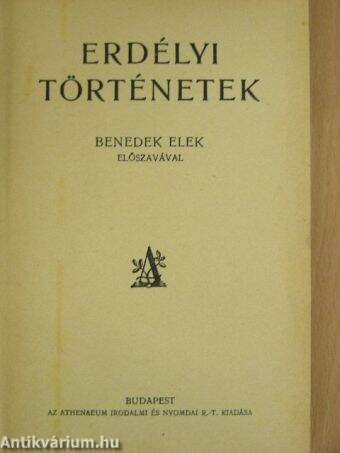 Erdélyi történetek