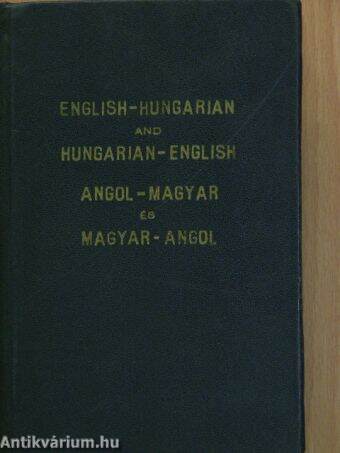 Angol-magyar és magyar-angol iskolai kéziszótár