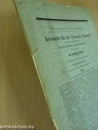 Mittheilungen aus den Königlichen technischen Versuchsanstalten zu Berlin 1887. Ergänzungsheft IV. (gótbetűs)