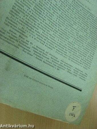 Mittheilungen aus den Königlichen technischen Versuchsanstalten zu Berlin 1887. Ergänzungsheft IV. (gótbetűs)