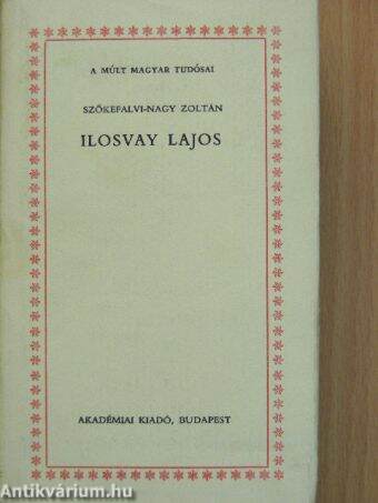 Ilosvay Lajos