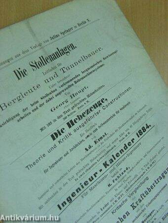 Mittheilungen aus den Königlichen technischen Versuchsanstalten zu Berlin 1883/3. (gótbetűs)