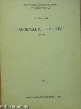 Lakóépületek tervezése I.