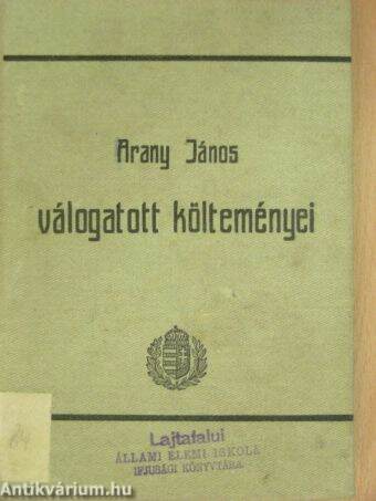 Arany János válogatott költeményei