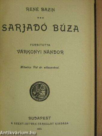 Sarjadó búza