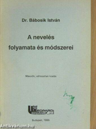 A nevelés folyamata és módszerei