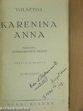 Karenina Anna I-II.