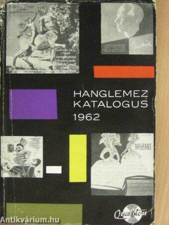 Hanglemez katalógus 1962