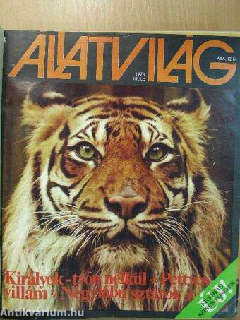 Állatvilág 1978-1980. (vegyes számok) (29 db)