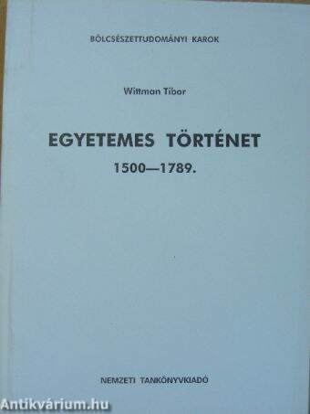 Egyetemes történet 1500-1789