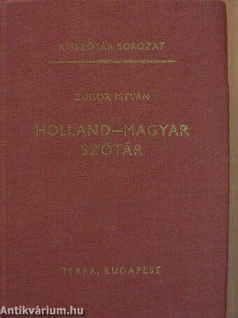 Holland-magyar szótár 