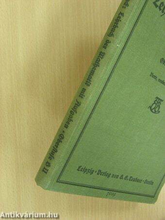 Lehrbuch der Mathematik mit Aufgaben für höhere Knaben- und Mädchernschulen realer Richtung II. (gótbetűs) (töredék)