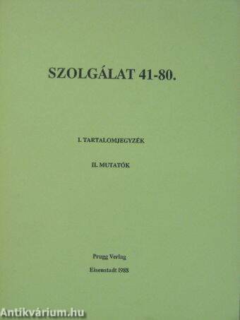 Szolgálat 41-80.