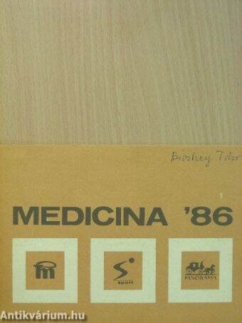 A Medicina Könyvkiadó 1986. évre tervezett könyvei