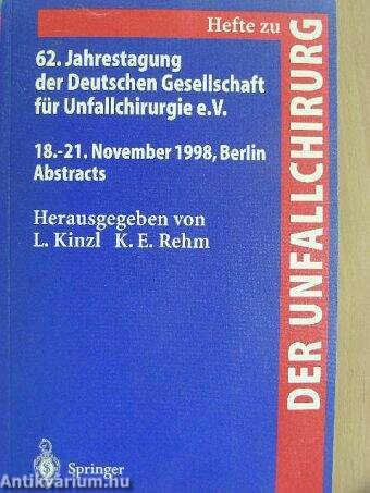 62. Jahrestagung der Deutschen Gesellschaft für Unfallchirurgie e. V.