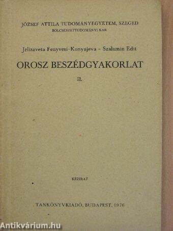 Orosz beszédgyakorlat II.