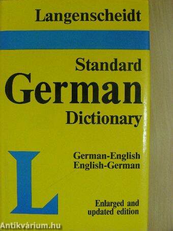 Langenscheidt Standard German Dictionary