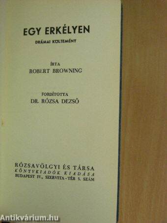 Egy erkélyen