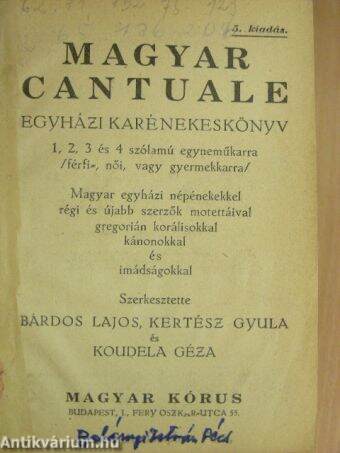 Magyar Cantuale