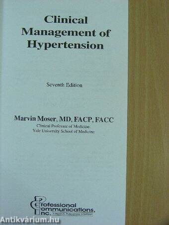 Clinical Management of Hypertension