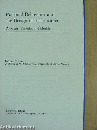 Rational Behaviour and the Design of Institutions