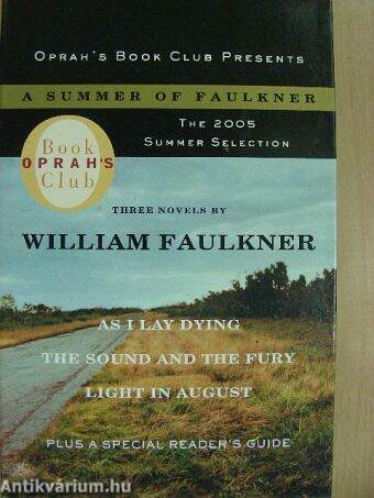 Three novels by William Faulkner