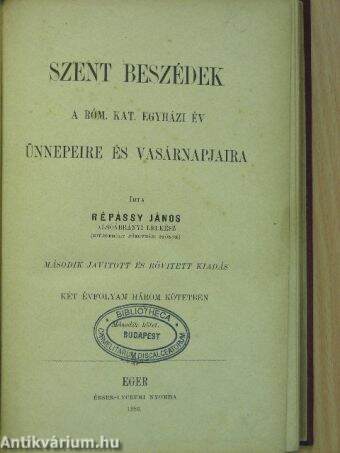 Szent Beszédek II.