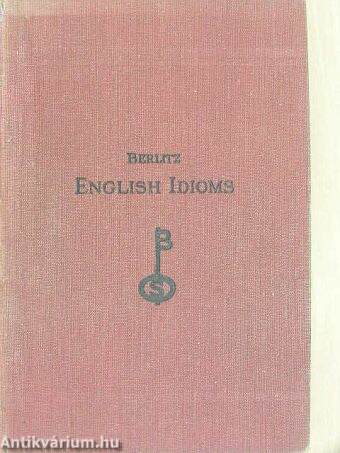 English Idioms and Grammar