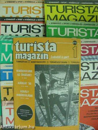 Turista Magazin 1983. január-december