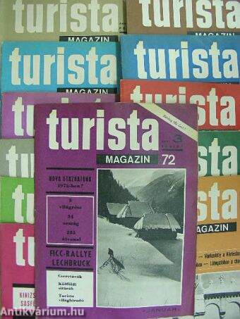 Turista Magazin 1972. január-december