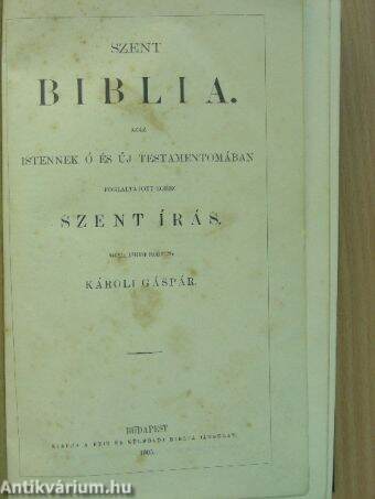 Szent Biblia