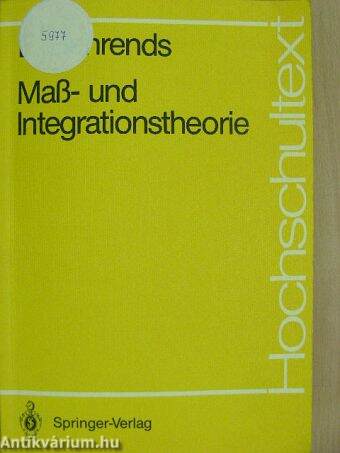 Maß- und Integrationstheorie