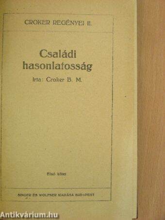 Családi hasonlatosság I-III.